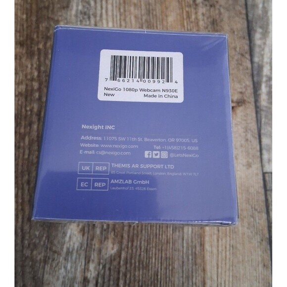 NEW! NexiGo Streamcam N930E w/ Software and Ring Light - Picture 9 of 10